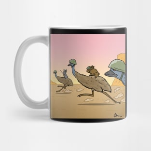 Charge of the Bunny/Emu Cavalry! Mug